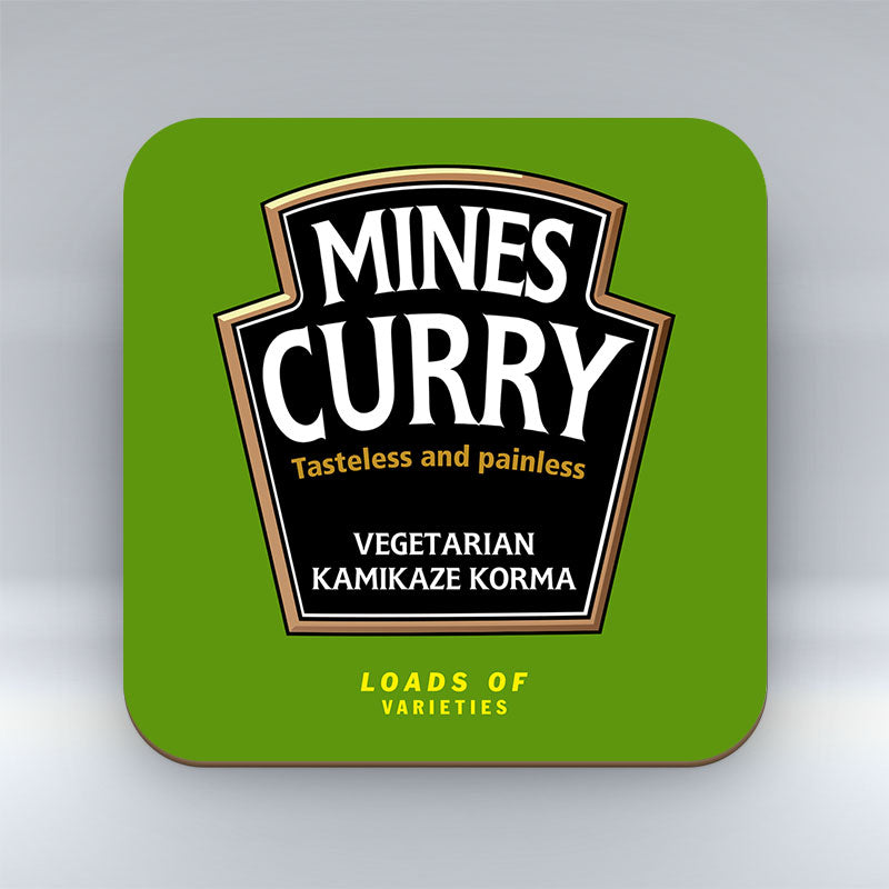 Mines Curry - kamikaze korma - Coaster