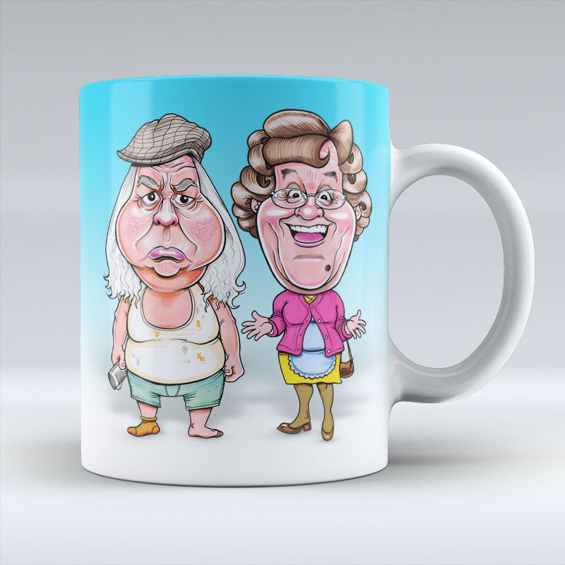 Granda & Mammy Fecker - Mug