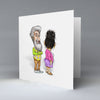 Mr and Mrs Greetings Card