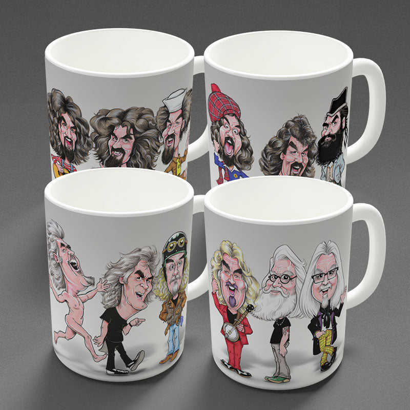 Oor Billy - All Four Eras - Mugs