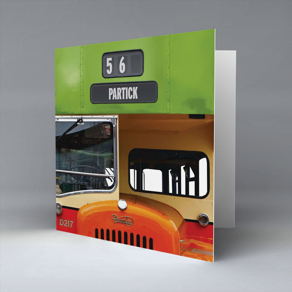 Partick Greetings Card
