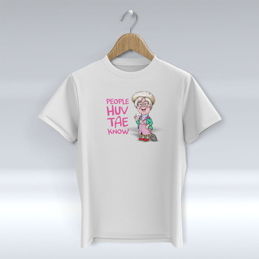 People Huv Tae Know - T-Shirt