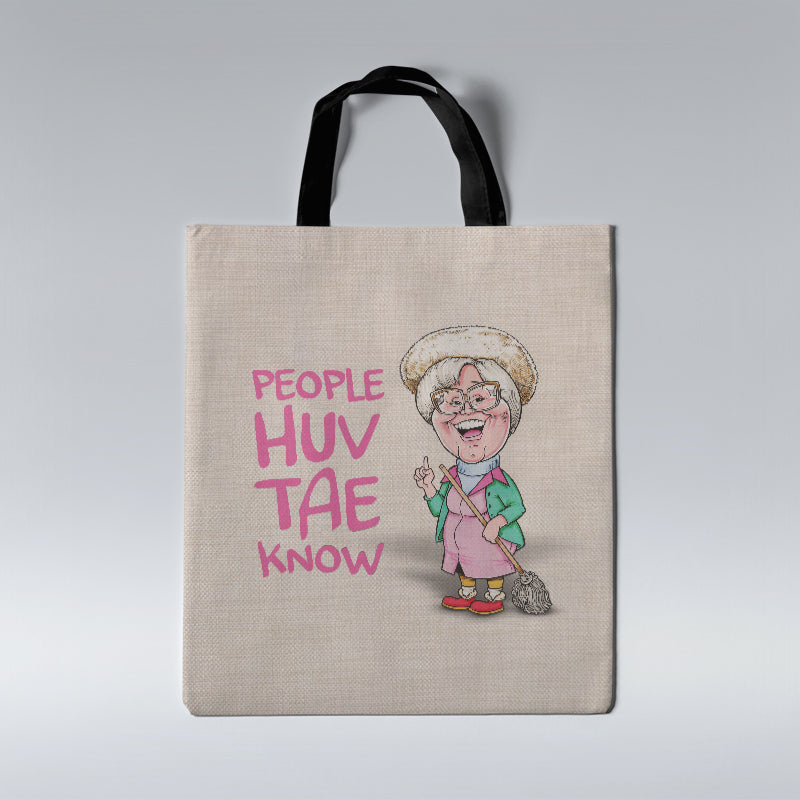 People huv tae know - Tote Bag