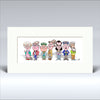 Platinum Best Buddies - Large Mounted Print