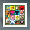 Glasgow Pop Art Print