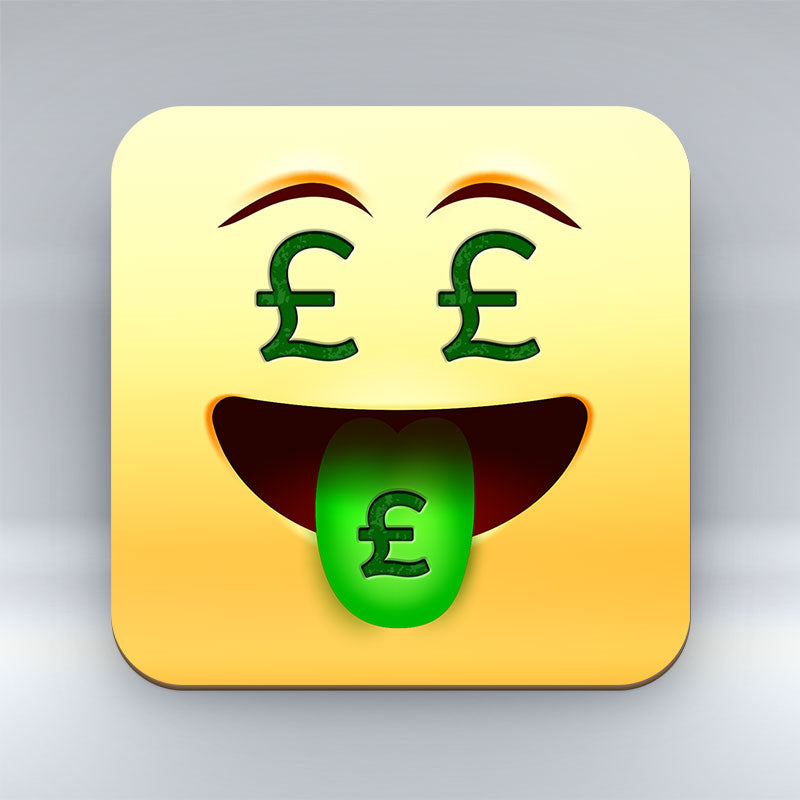 Pure Minted Emoji - Coaster