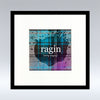 Ragin - Mounted Print