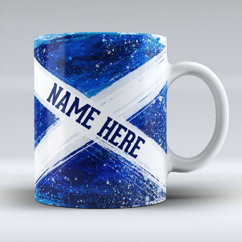 Scottish Flag - Personalised Mug