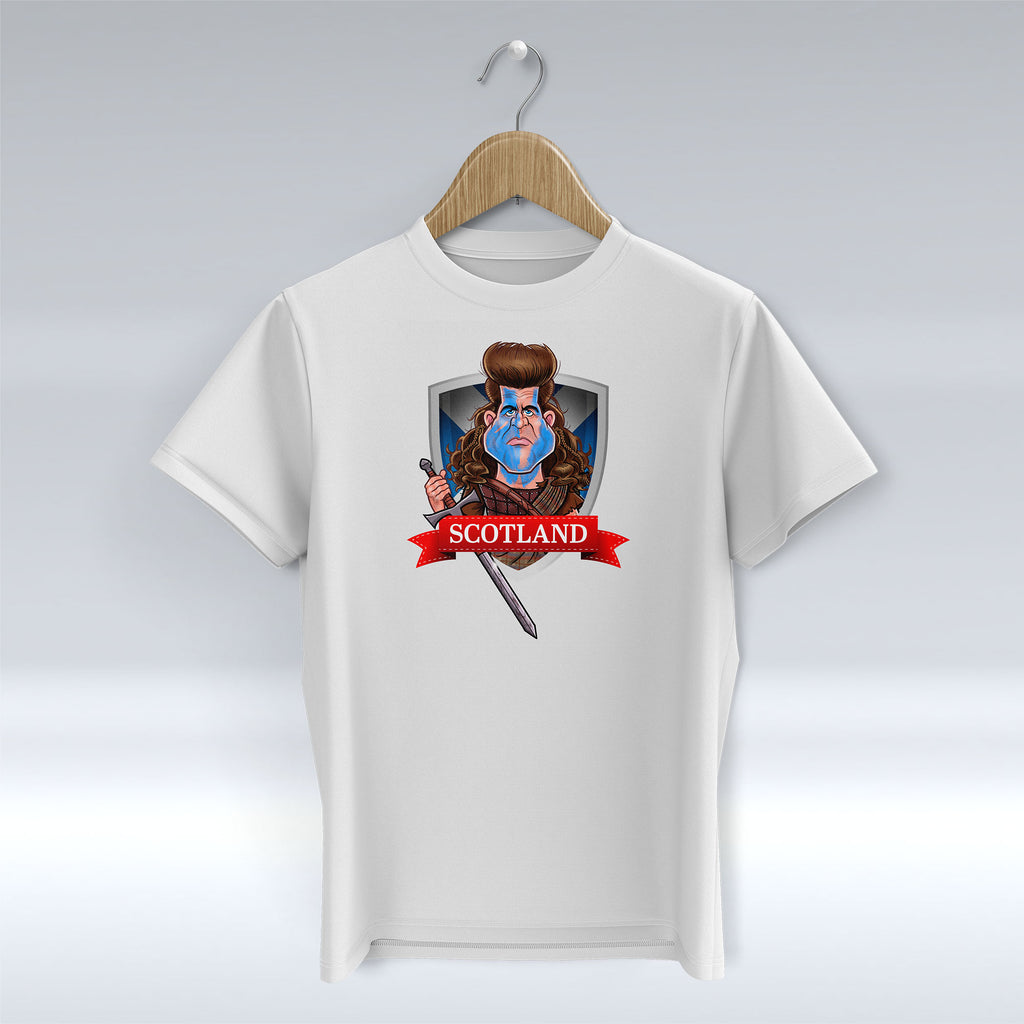 William Wallace - Scotland Shield T-Shirt