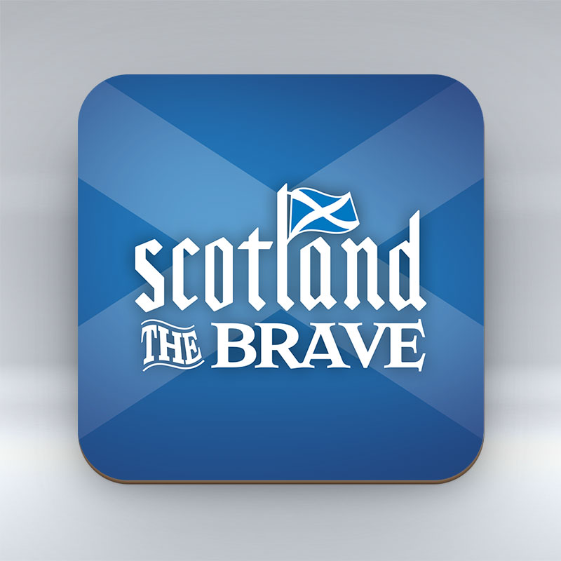 Scotland The Brave - Coaster