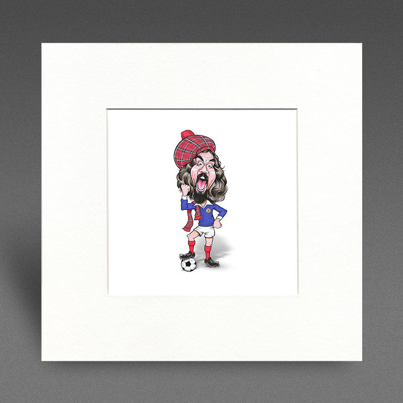 Scotland Billy - Mounted Print