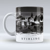 Stirling Night Black & White - Mug