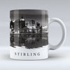 Stirling Night Black & White - Mug