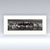 Stirling Night Black & White - Mounted Print