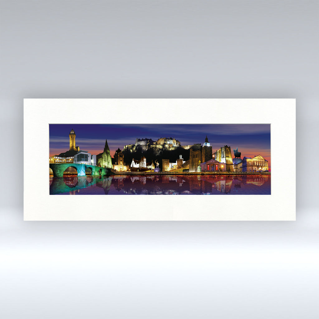 Stirling Night - Mounted Print