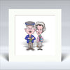 The Auld Codgers - Mounted Print