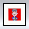 Sorry its no ma roon - Colour Mounted Print