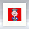 Sorry its no ma roon - Colour Mounted Print