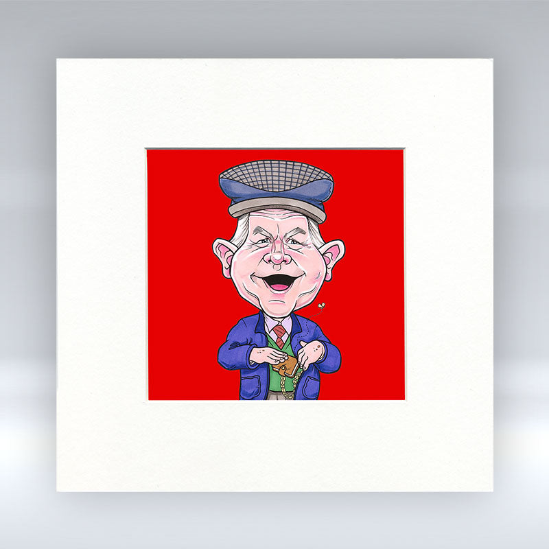 Sorry its no ma roon - Colour Mounted Print