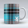 Grey Blue Tartan - Mug