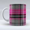 Grey Pink Tartan - Mug