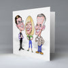 The Fecker Trio - Greetings Card