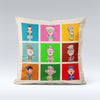 The Whole Gang Colours - Cushion Cover