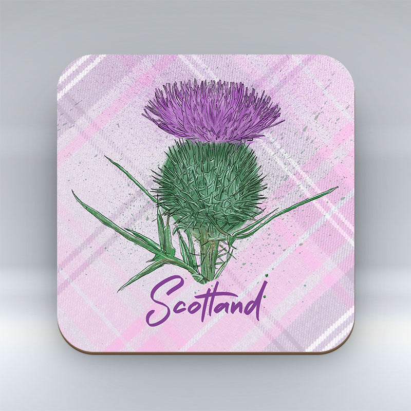 Scottish Thistle - Coaster