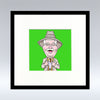 His Auld Pal - Colour Mounted Print