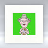His Auld Pal - Colour Mounted Print