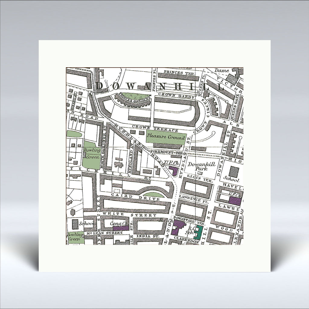 Westenders Dowanhill - Mounted Print