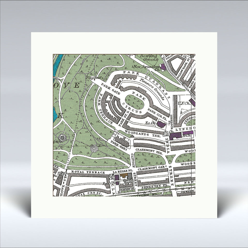 Westenders Park Circus - Mounted Print