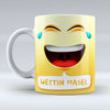 Wettin Masel Emoji Text - Mug