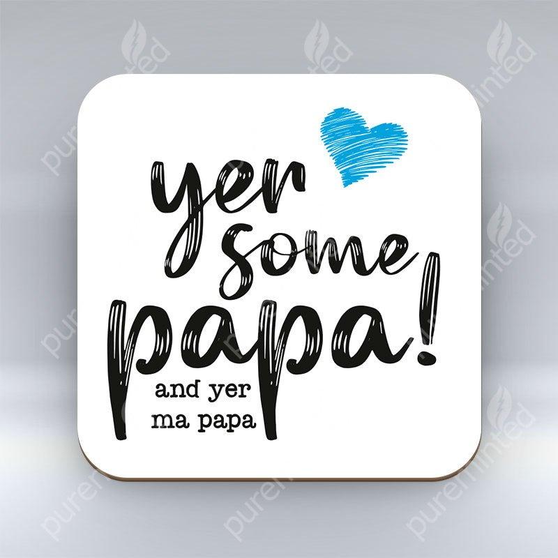 Tazza Divertente Scozzese Yer Some Papa - And Yer Ma Papa - 325ml - Adatta A Microonde E Lavastoviglie