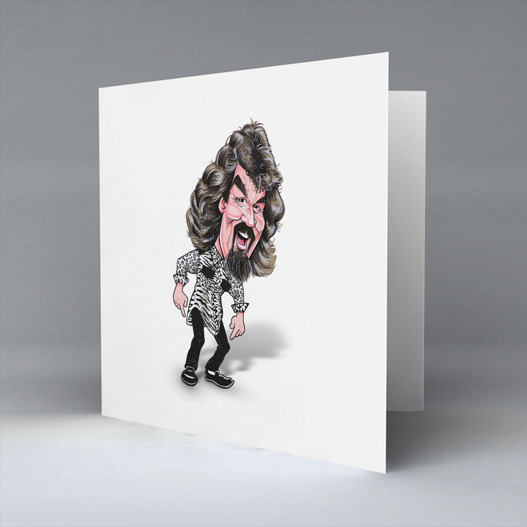 Zebra Billy - Greetings Card